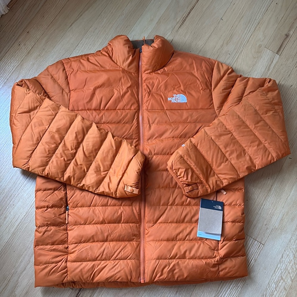 The North Face men’s Minoqua Down Jacket Desert Rust